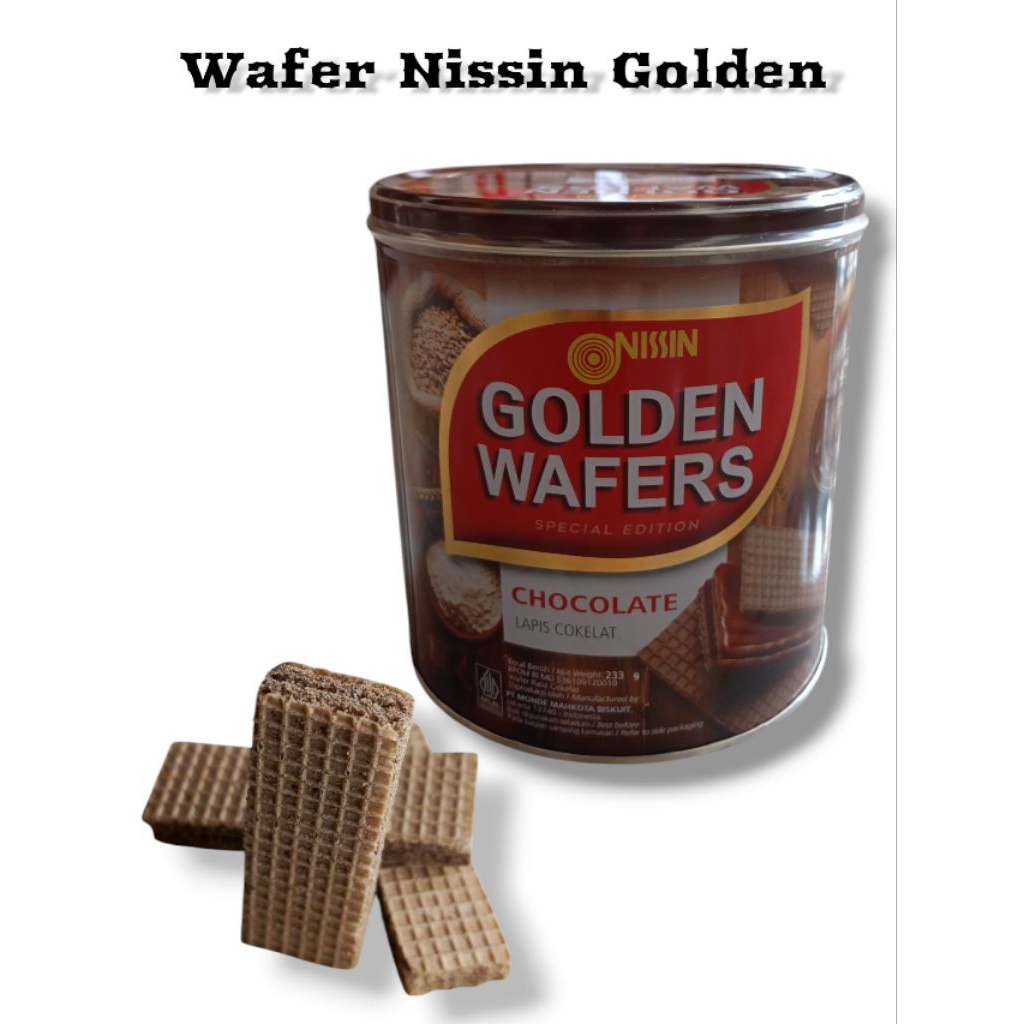 

Nissin Wafer Chocolate Kaleng 233g – Renyahnya Wafer, Lembutnya Cokelat