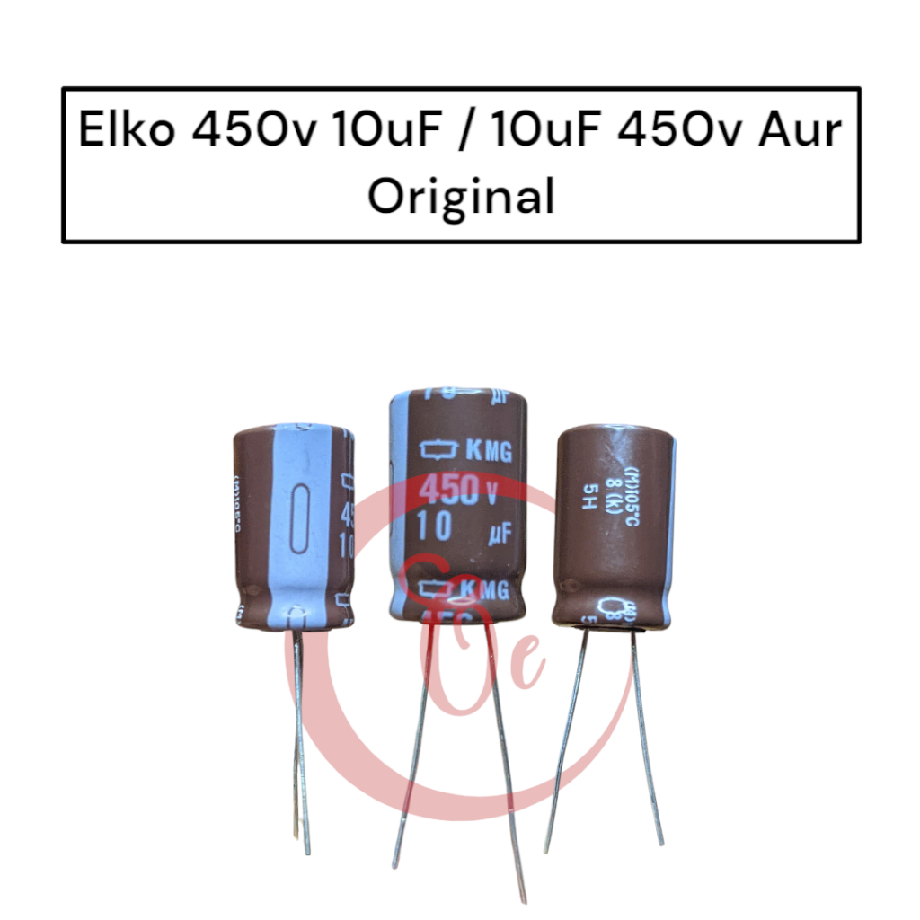Elko 450v 10uf / 10uf 450v Aur Original