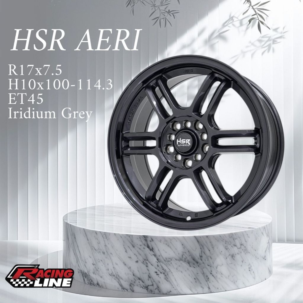 pelak mobil rpf 17 untuk veloz, new xenia, avanza new sienta dll HSR AERI R17 velg mobil rpf