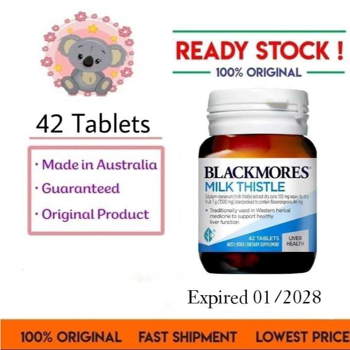 Blackmores Milk Thistle 42 Tablet ORI AUSTRALIA