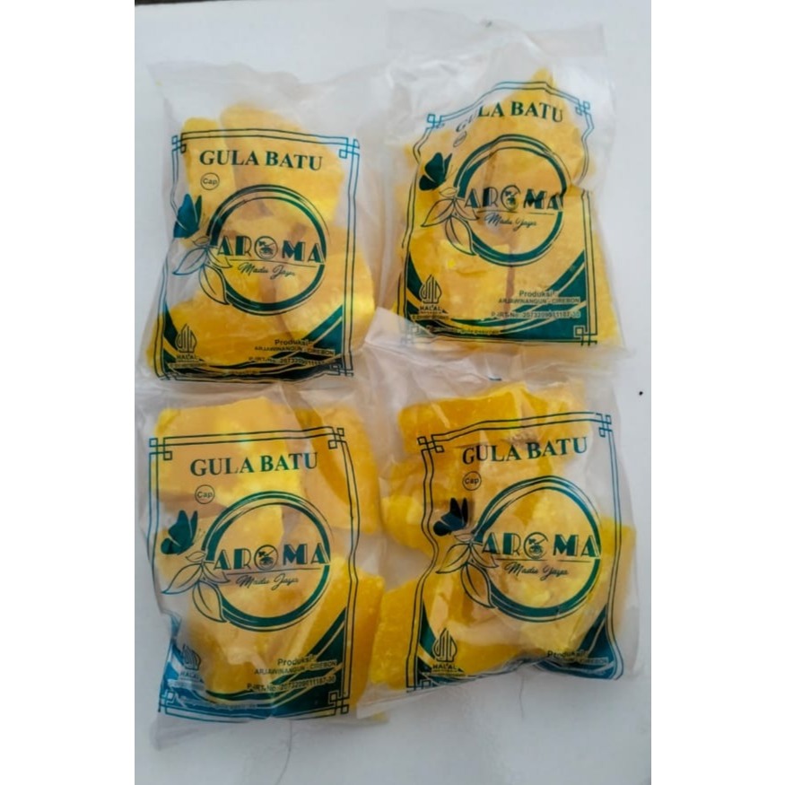 

Gula Batu Kuning Khas Cirebon Kemasan 250gram-1kg