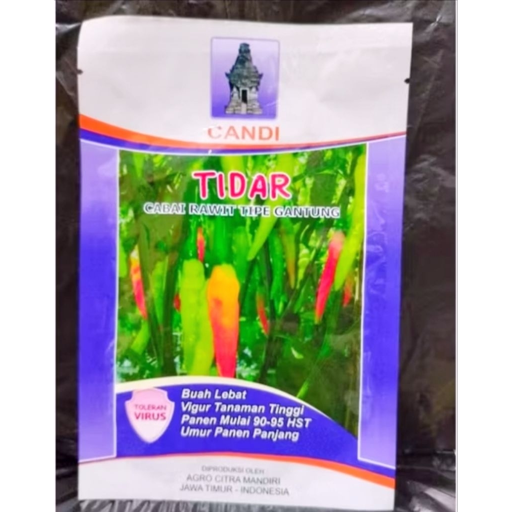 Benih Cabe Rawit TIDAR kemasan 10grm original pabrik