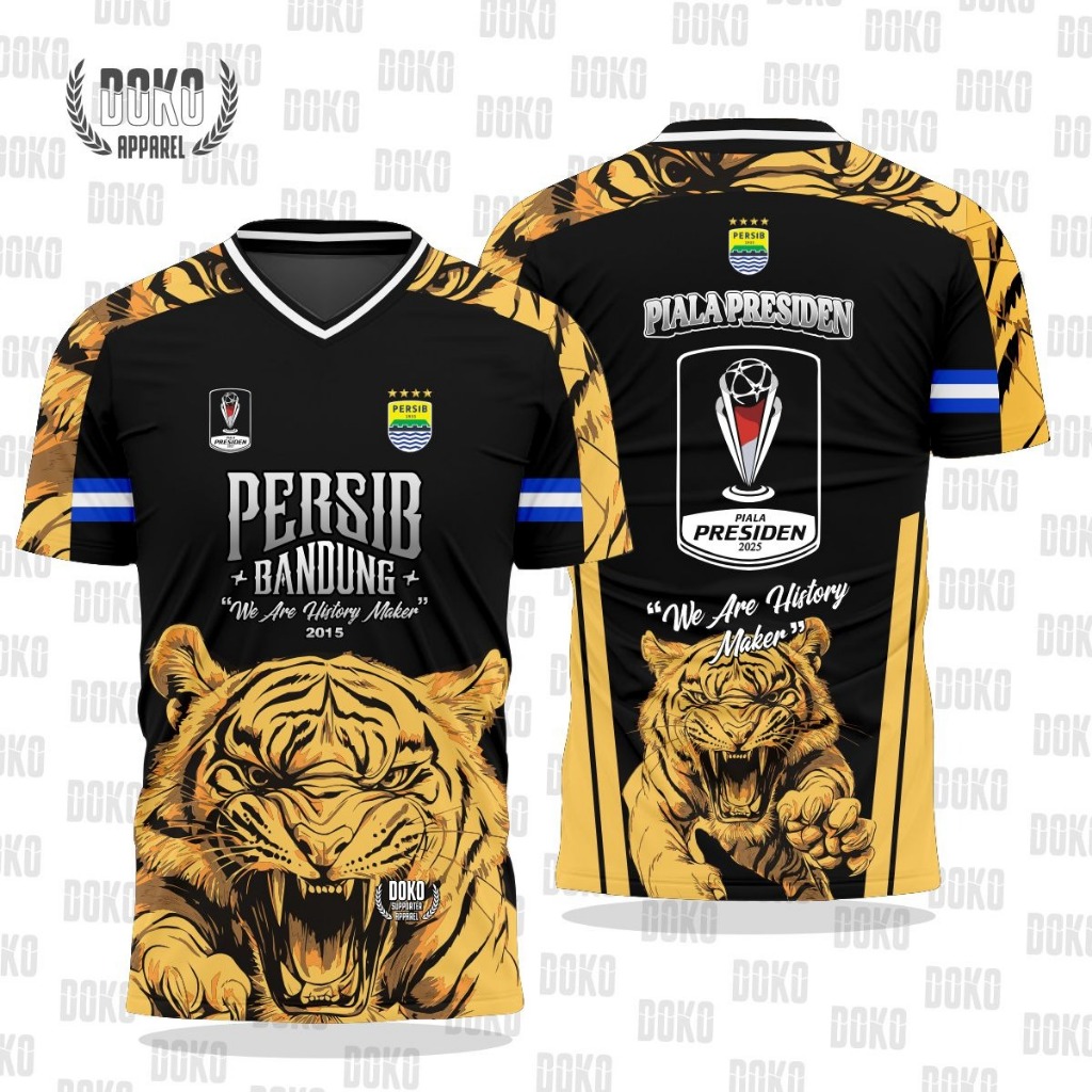DOKO Jersey Persib Piala Presiden 2025 / Jersey Suporter Persib Piala Presiden 2025 Terbaru