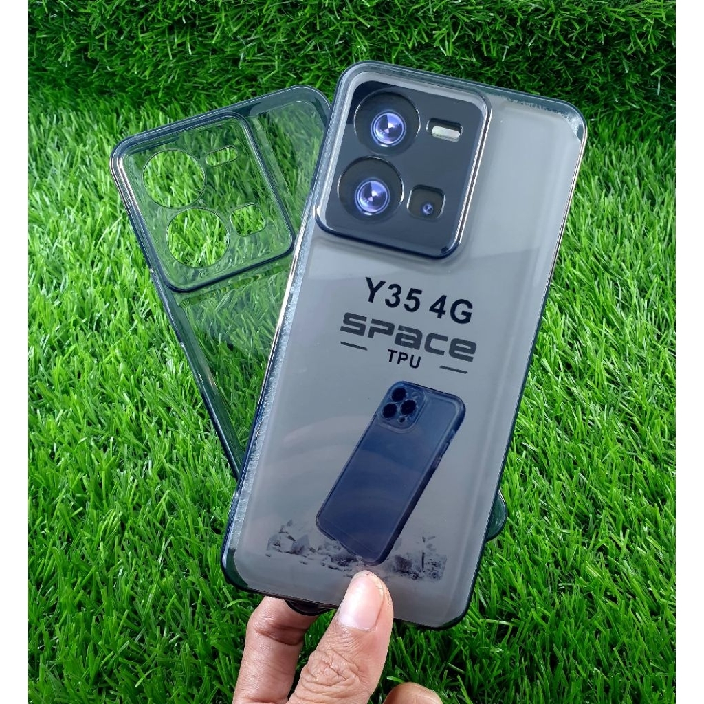 GREY Silikon Soft case bening Space Vivo Y35