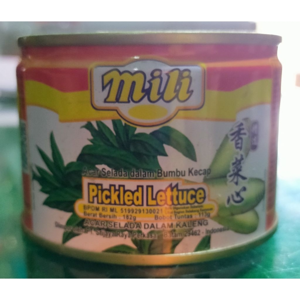 

Mili Pickled Lettuce 182 gram
