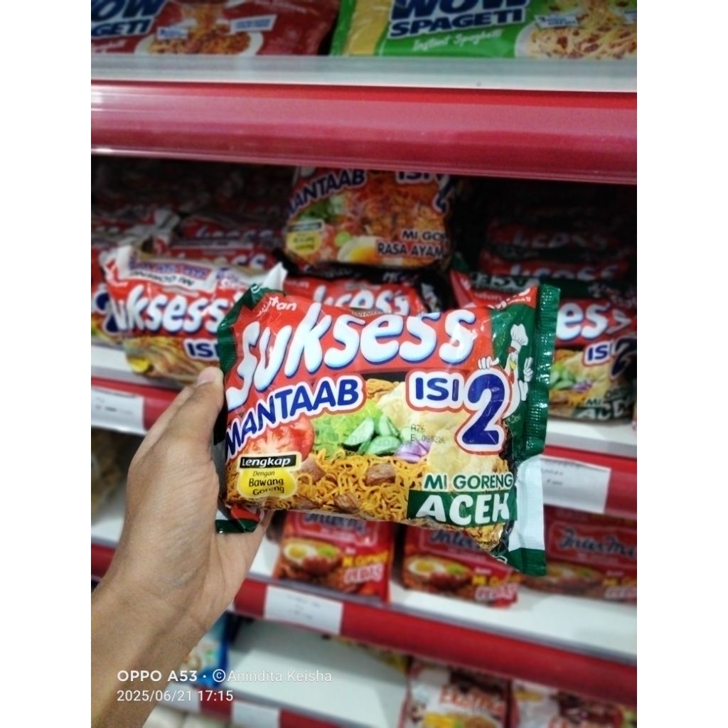 

MIE SUKSES GORENG ACEH 140gr (baru)