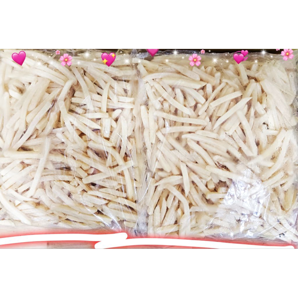 

KENTANG STRAIGHT CUT 2KG SNOW VELLY / KENTANG GORENG POTONGAN BESAR