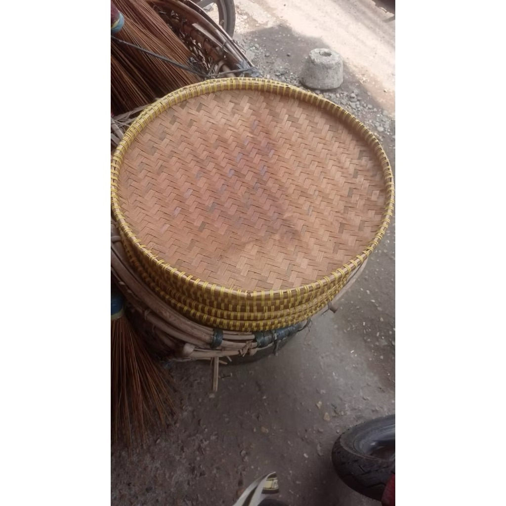 Tampah bambu /Tampa beras tampah nyiru tumpeng tumpeng anyaman nampan bambu tampah A...