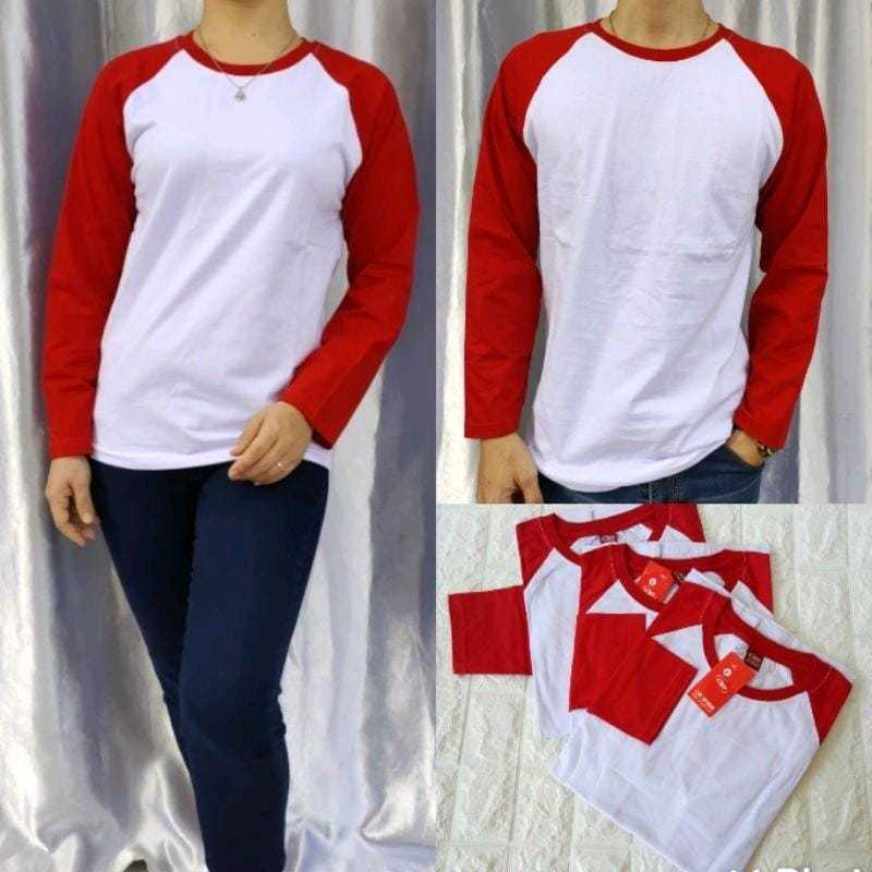 Kaos Merah Putih Agustusan - Kaos Merah Putih Agustusan Lengan Panjang - Kaos Merah Putih Agustusan 