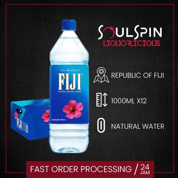 

Fiji Natural Mineral Water 1000ml [ Dus isi 12 Botol ]