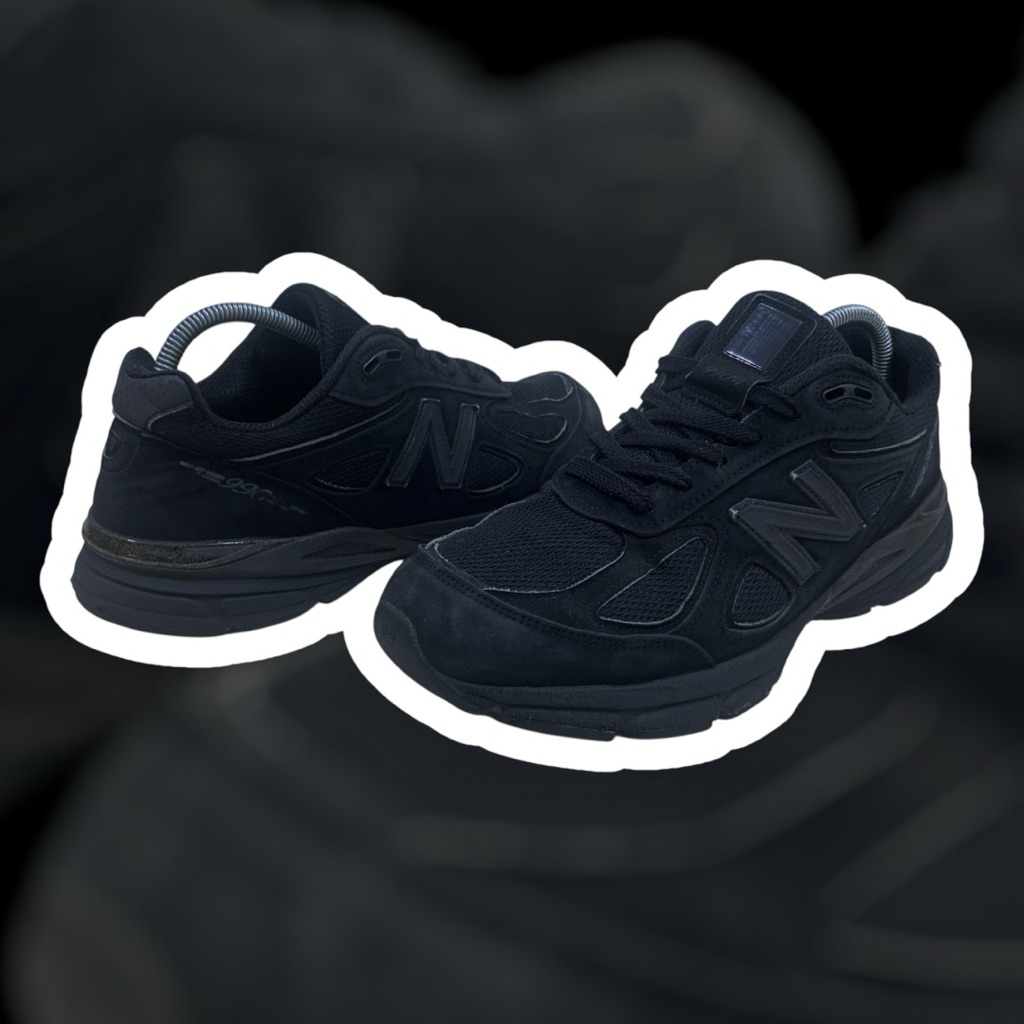 [M990BB4] NB 990v4  Made in USA 'Triple Black' Size 43 Second