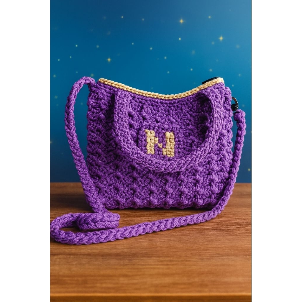 

Handmade tas HP tas Rajut Selempang Dompet HP Tas Rajutan Terbaru Kekinian Aesthetic