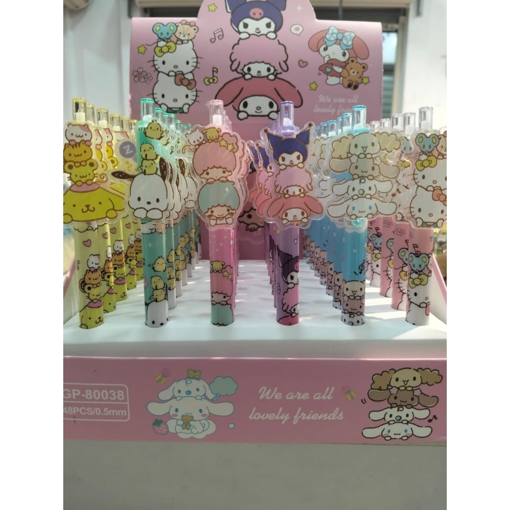 

1 BOX PEN AKRILIK SUSUN SANRIO ISI 48