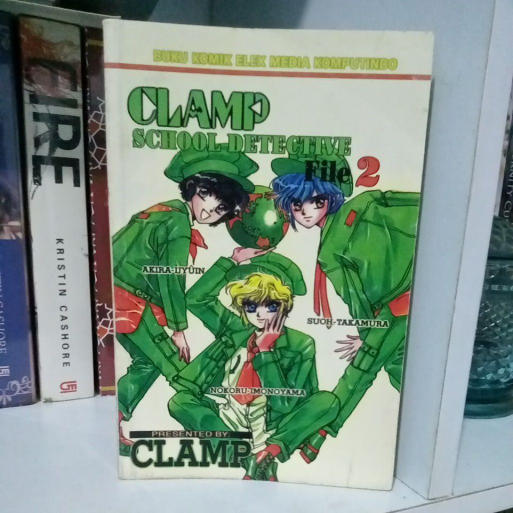 Komik CLAMP School Detective File 2 Elex Media Komputindo Preloved