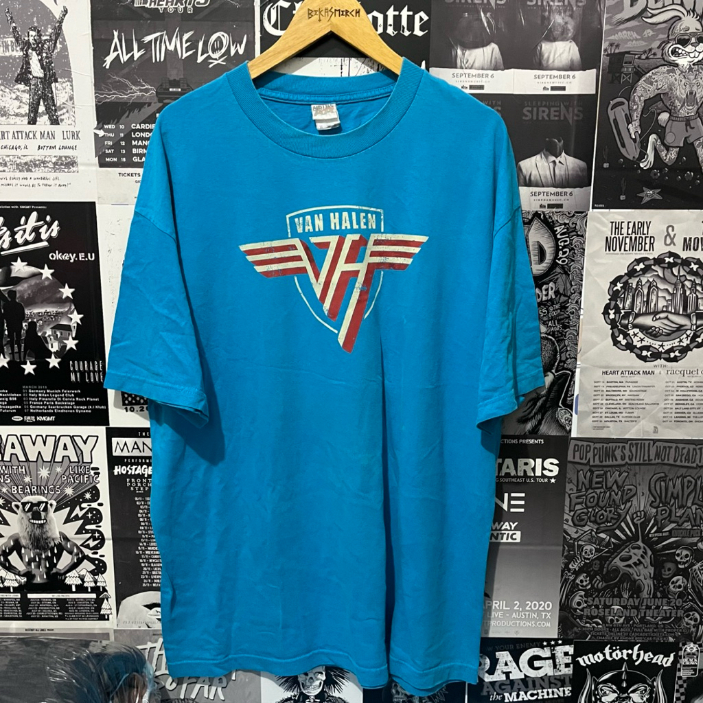 t-shirt kaos band VAN HALEN
