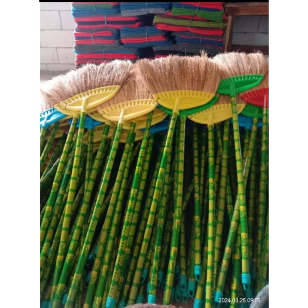 Sapu Lantai Ijuk Murah Tepes Sabut Kelapa 2pcs / Sapu Ijuk Tepes / Sapu Tepes Kelapa