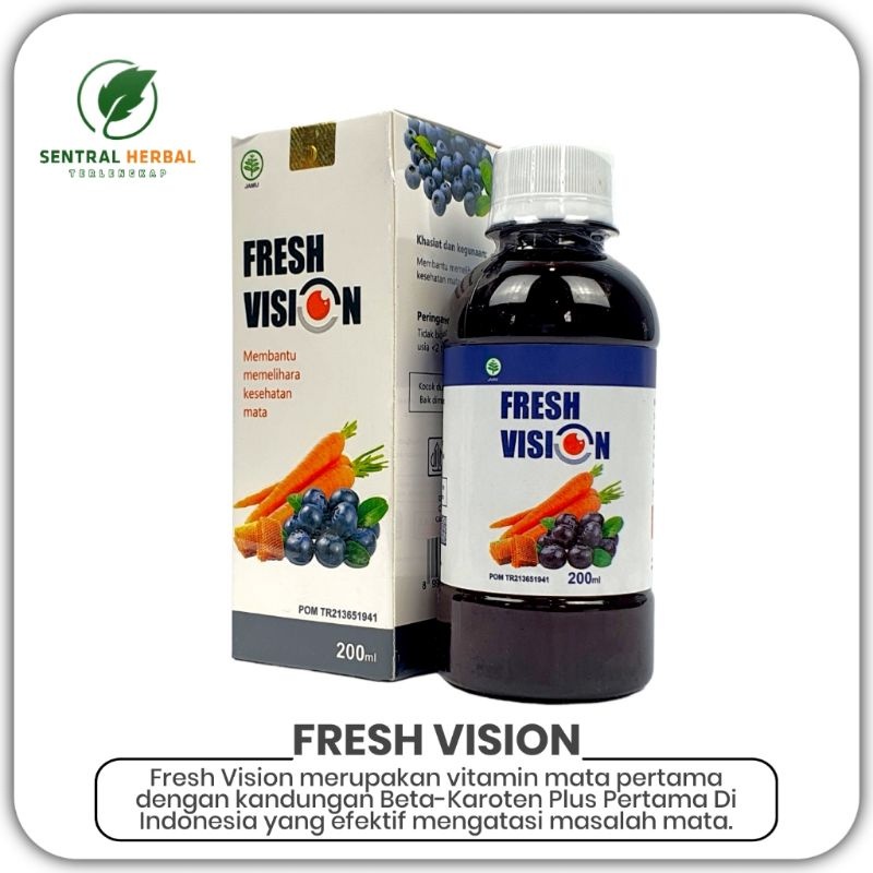 Fresh Vision 200ml VITAMIN MATA - BPOM