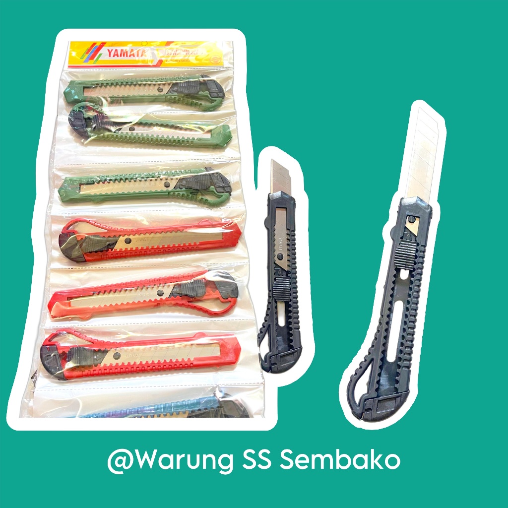 

Yamata Pisau Cutter ukuran besar 1 pcs