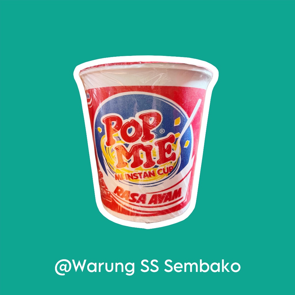 

Pop Mie Mi Instan Cup Rasa Ayam ukuran besar 1 pcs