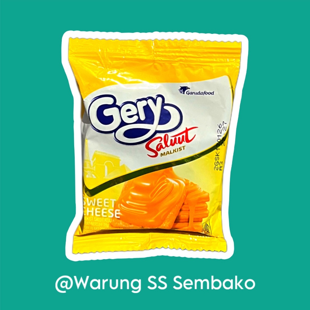 

Gery Saluut Biskuit Malkist Keju 1 pcs