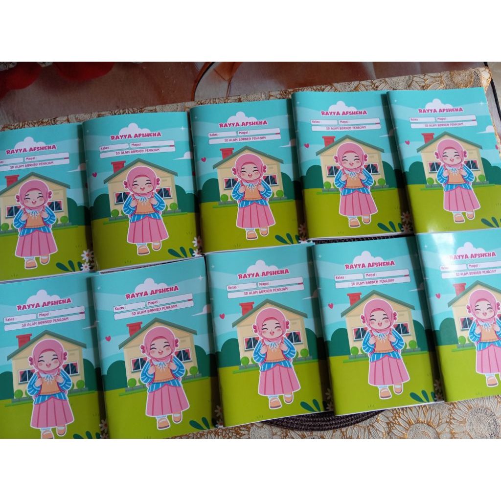 

buku tulis custom nama