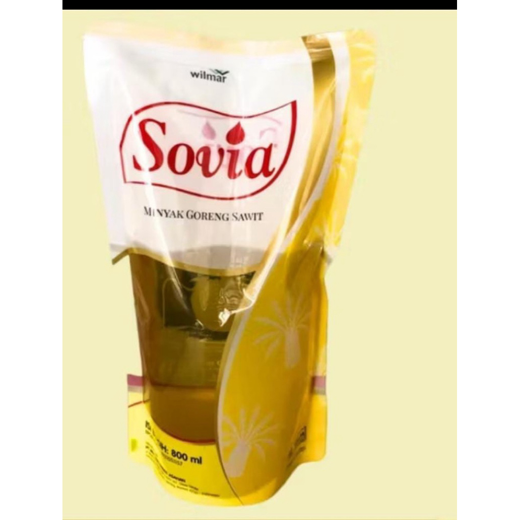 

Minyak Goreng Refil Sovia Kemasan 800ml