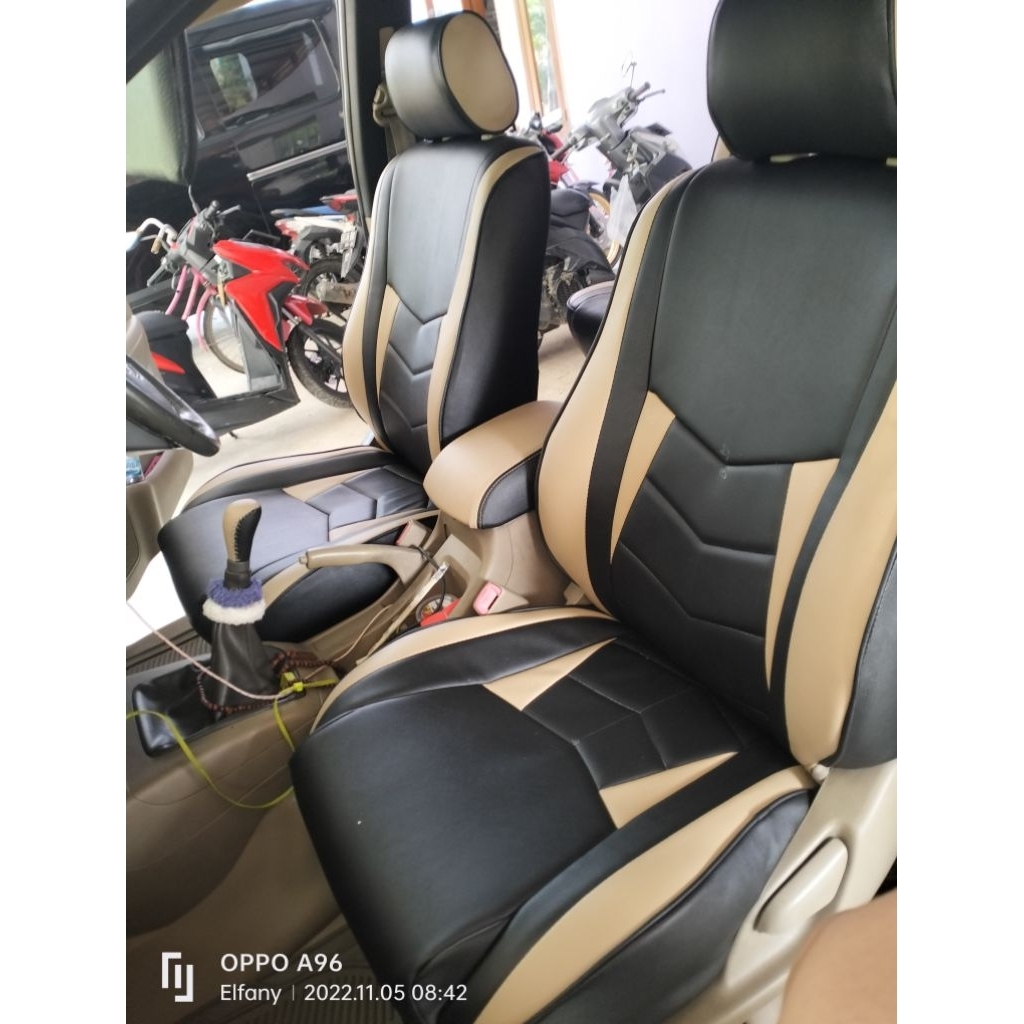 sarung jok bhn CARVIERO VITZ mobil 3baris avanza,xenia,ertiga,terios,rush,livina,innova,dll