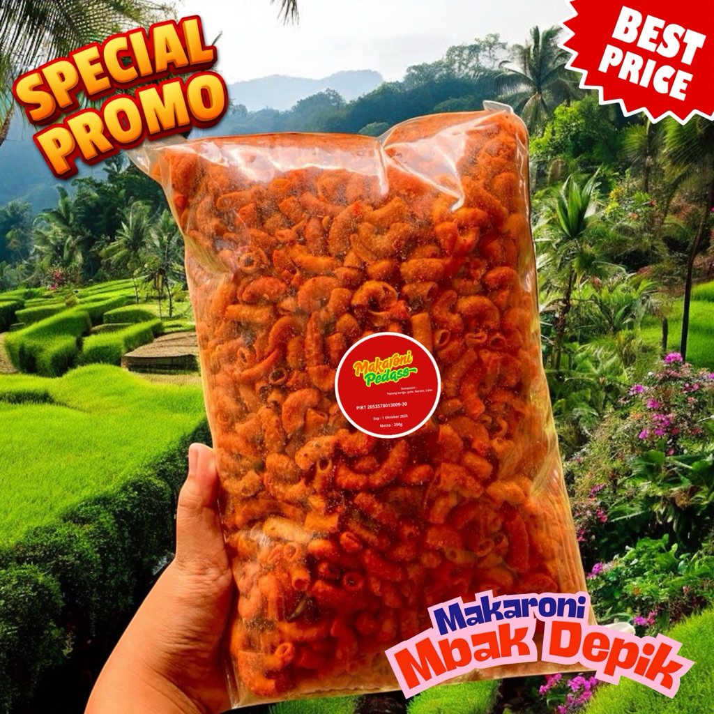

Makaroni Lava Pedas 250gr – Siap Terbakar
