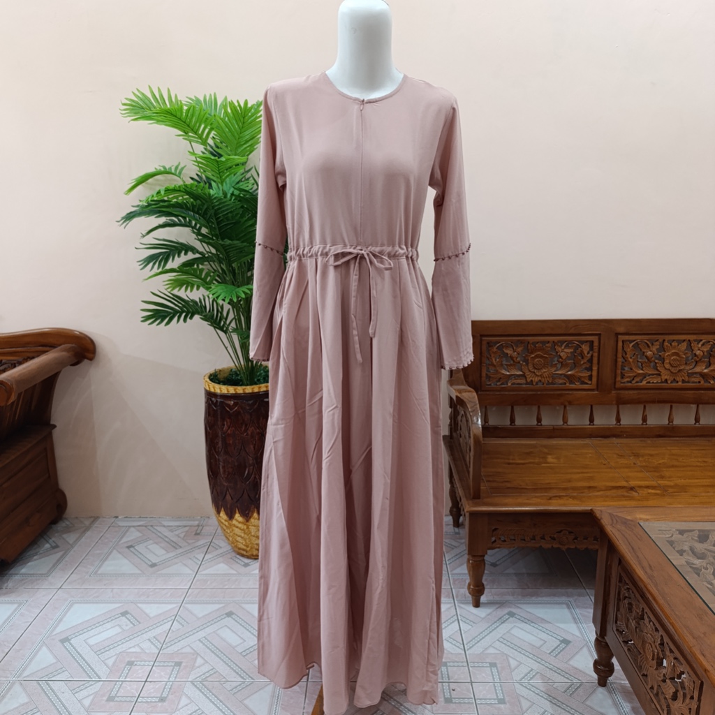 [𝐏𝐫𝐞𝐥𝐨𝐯𝐞𝐝] Tufine Gamis Dress Wanita ukuran S