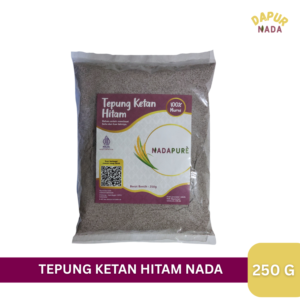 

Tepung Ketan Hitam 250g NADA