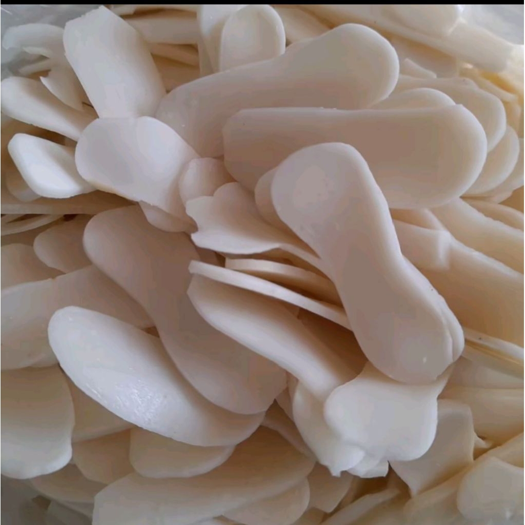 

KRUPUK LIDAH IKAN TENGGIRI MENTAH 1KG TERMURAH