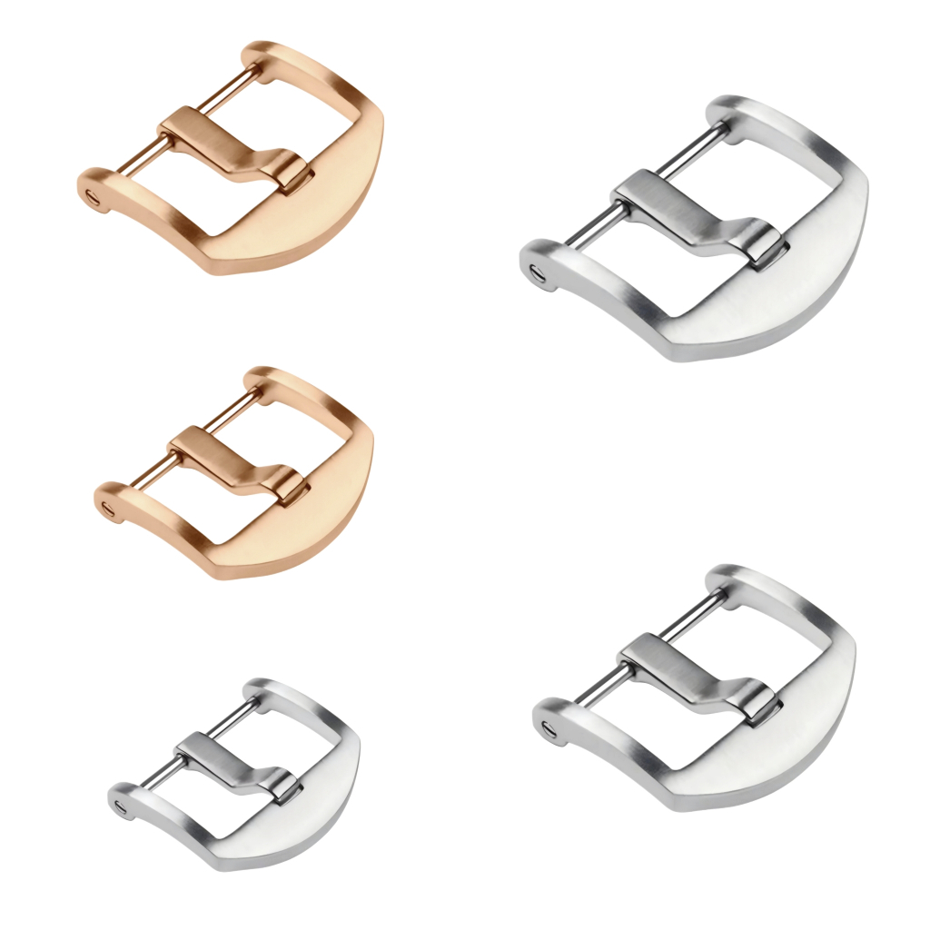 Buckle Jam Tangan 18mm-26mm PAM Tang Buckle Ardillon 6022 Stainless Steel Brushed