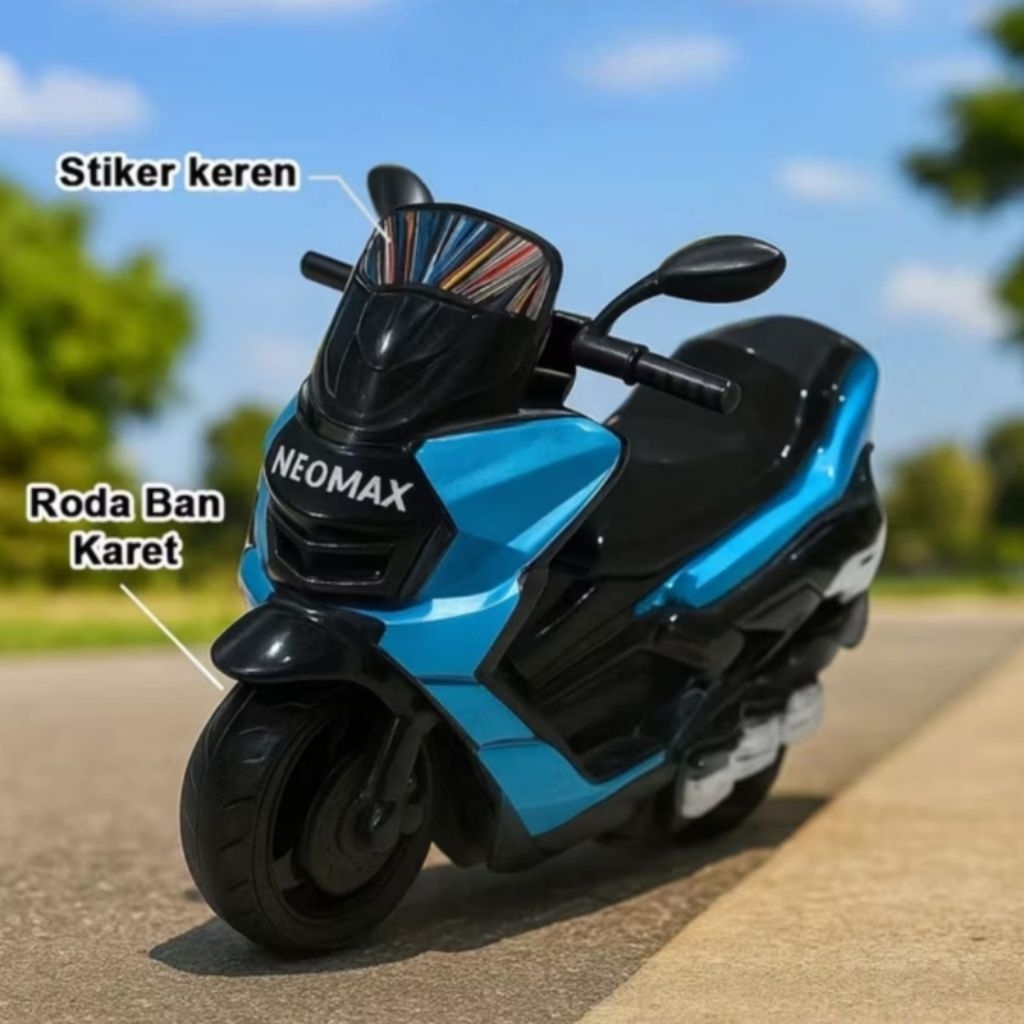 Mainan Anak Motor Neo MAX 49357 Mainan Anak Motor Motoran