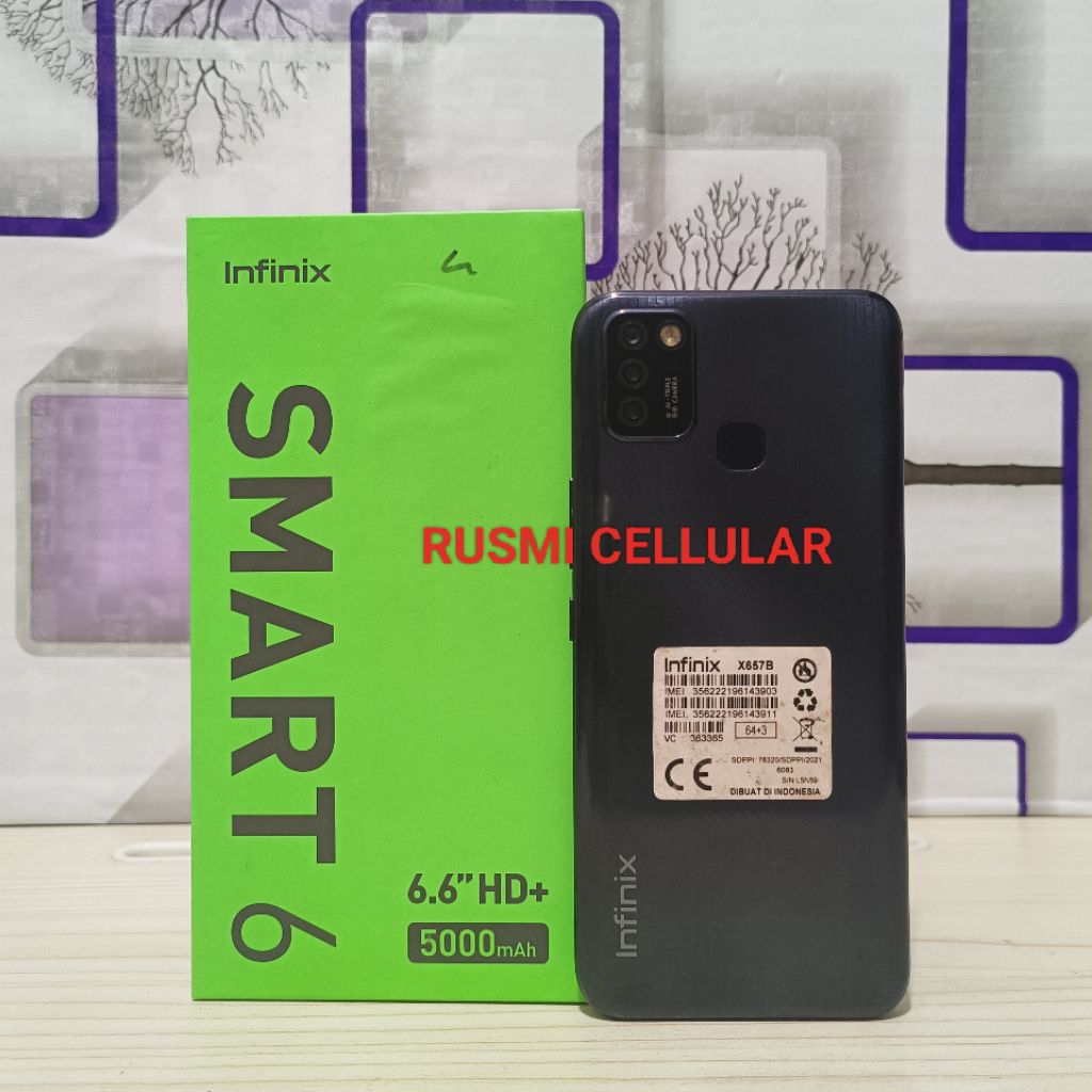 Infinix Smart 6 3/64gb SECOND