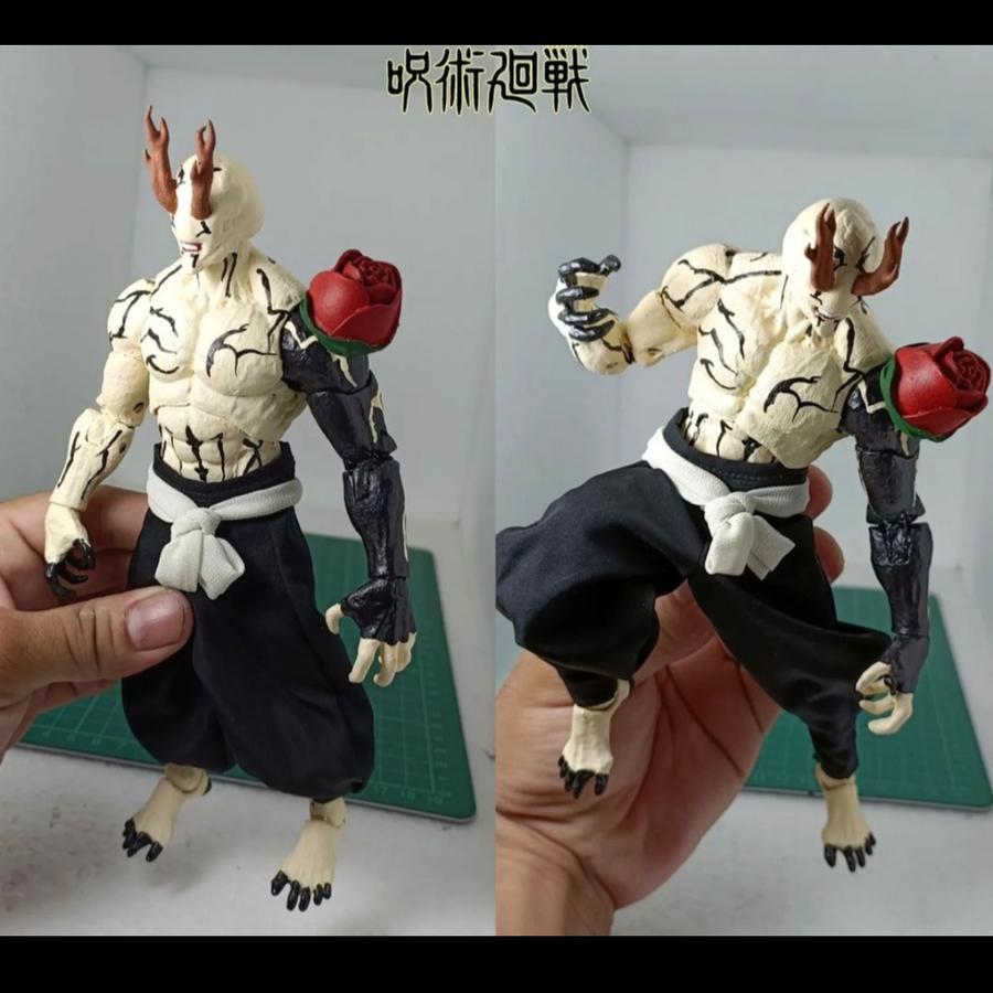 Custom Celana Hanami Jujutsu Kaisen Untuk body Romankey Kitbash Action Figure Shf Mcfarlane Notaman 