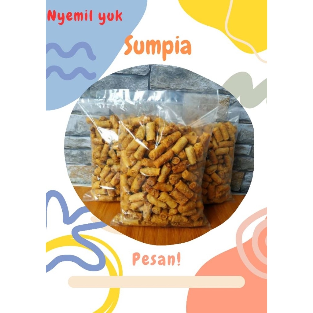 

sumpia abon 500gr camilan sumpia 500gr