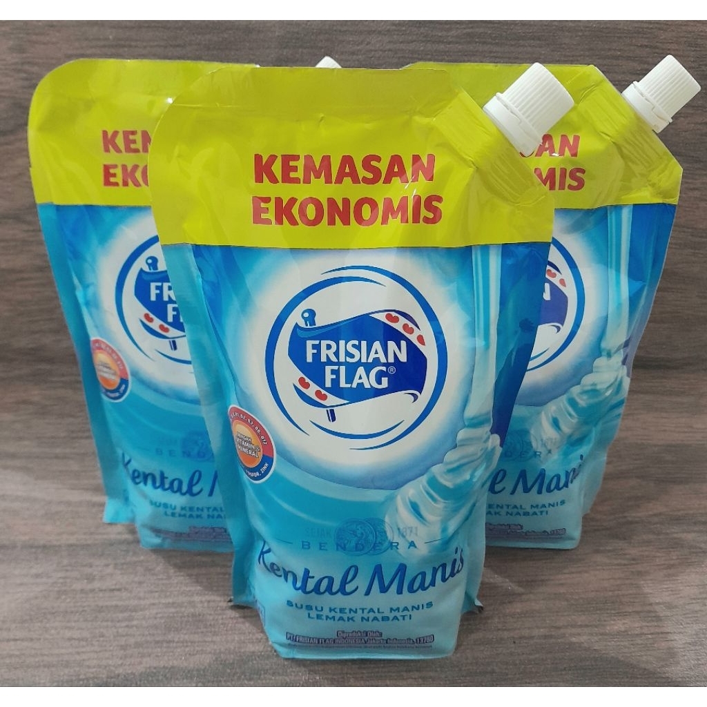 

Frisian flag bendera susu kental manis pouch 545gr