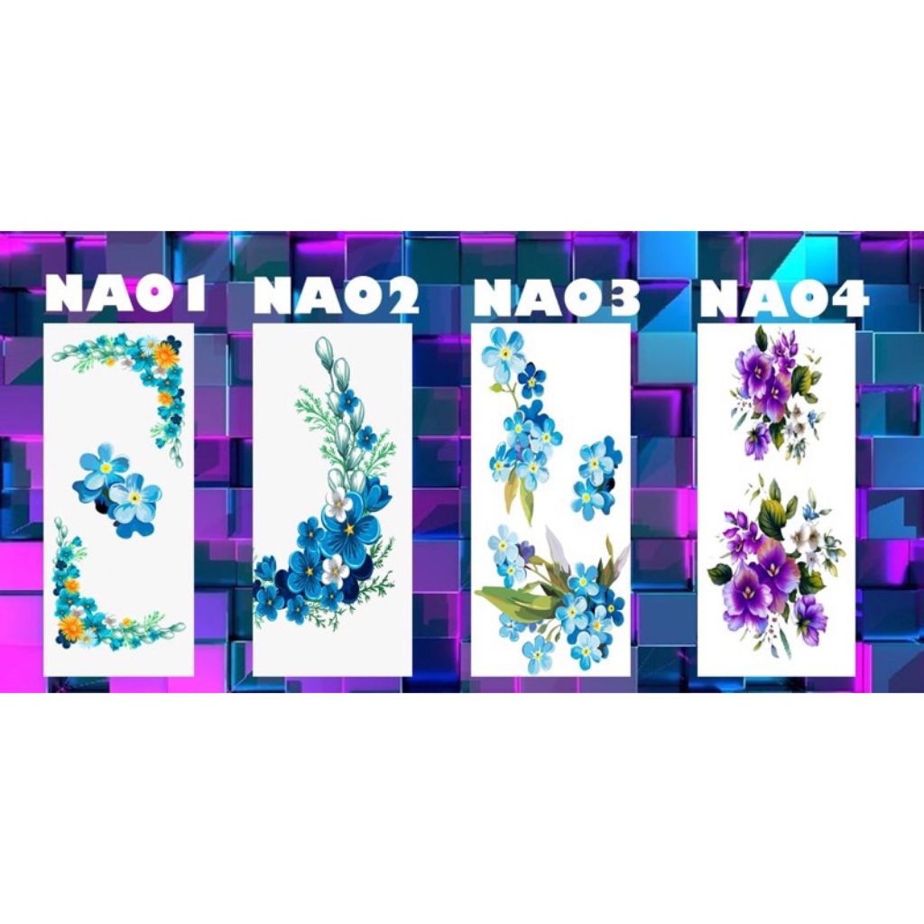Stiker Kaca Lemari Motif Bunga Bisa Req Ukuran dan Motif