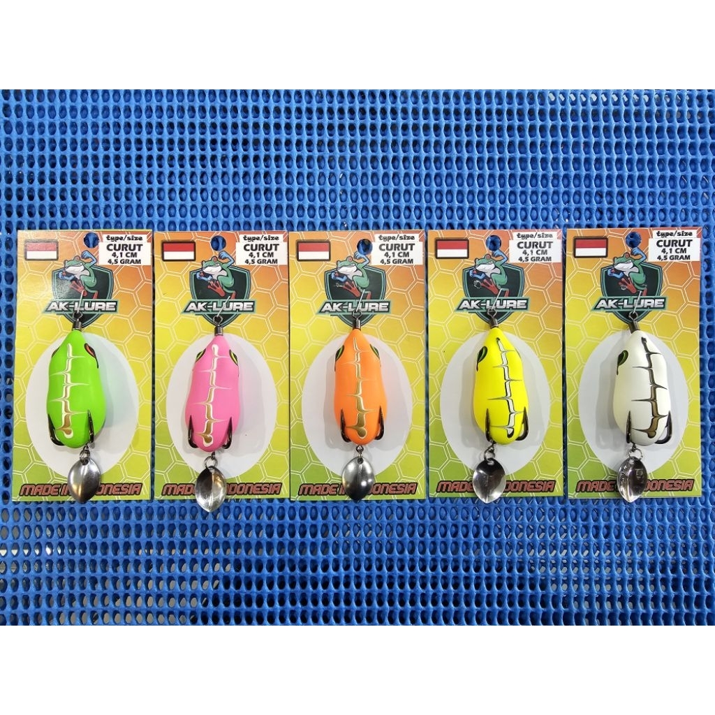 Umpan Casting Soft Frog AK Lure Curut 4cm 4.5gr