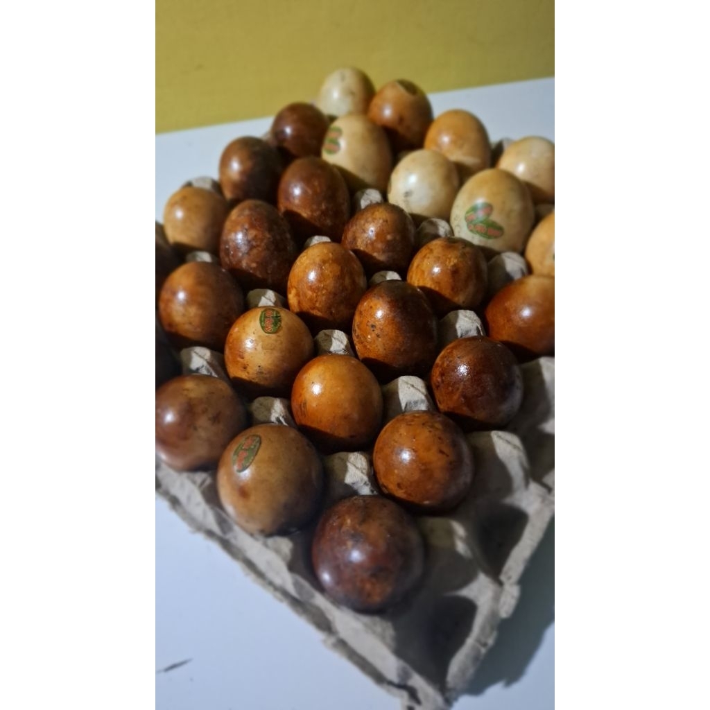 

Telur asin bakar lombok isi 15