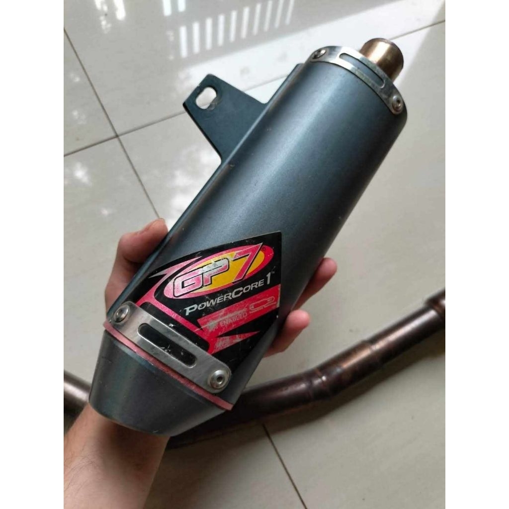 knalpot Gp7 Power Core 1 Original Second