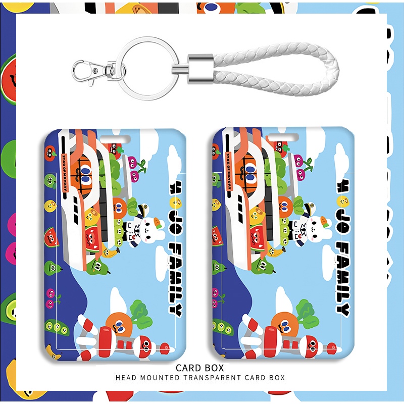 

MOJO FAMILY cover Kardus KTP Motif karakter Anime, Tempat Kartu Photo Card & ID, Desain Kawaii Gaya Jepang untuk Fans Kollektor