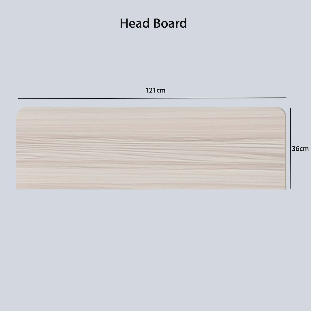 IDEA Headboard Iowa - Tambahan Headboard Divan Kayu Iowa