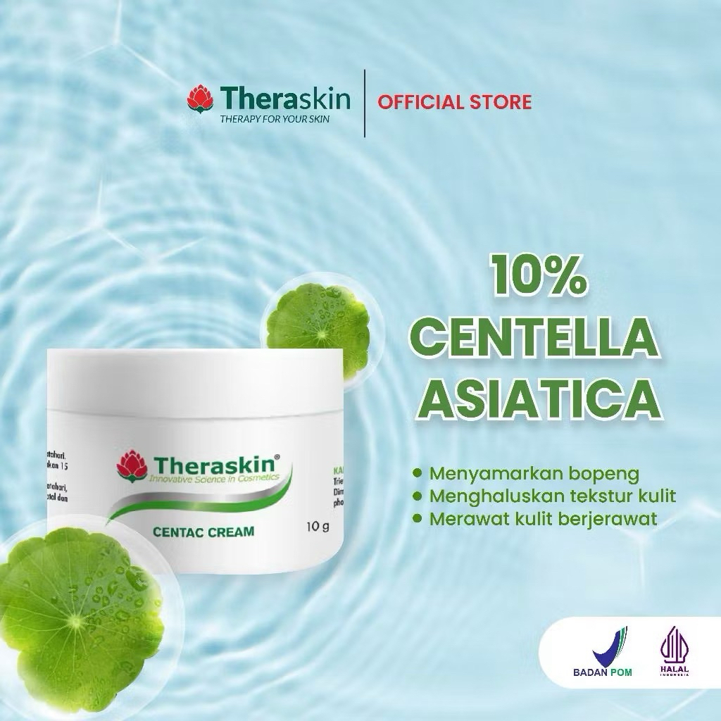 Theraskin Centac Cream ORIGINAL | cream bopeng BPOM