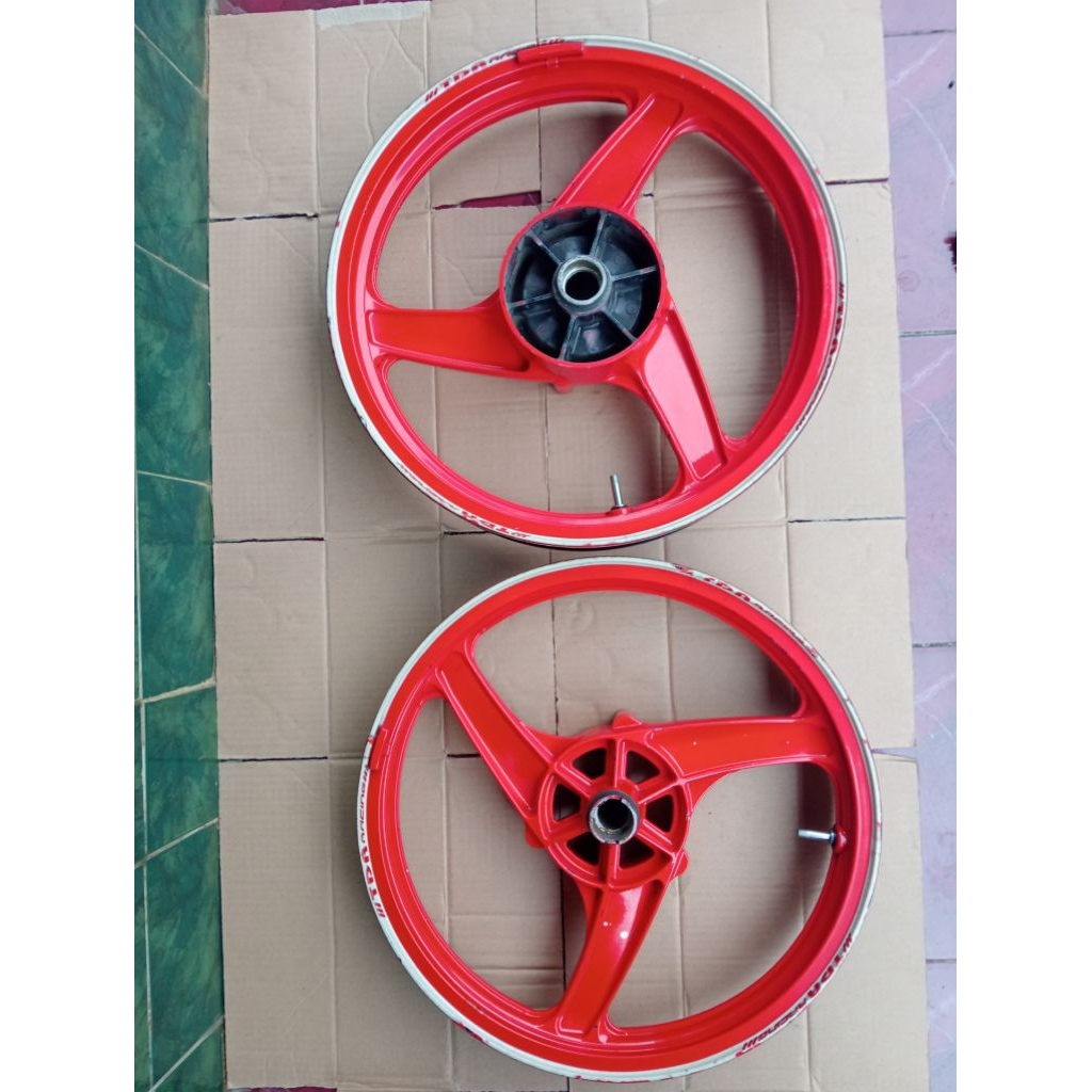 velg pelek pelk resing kawasaki ninja rr new rr old bekas original