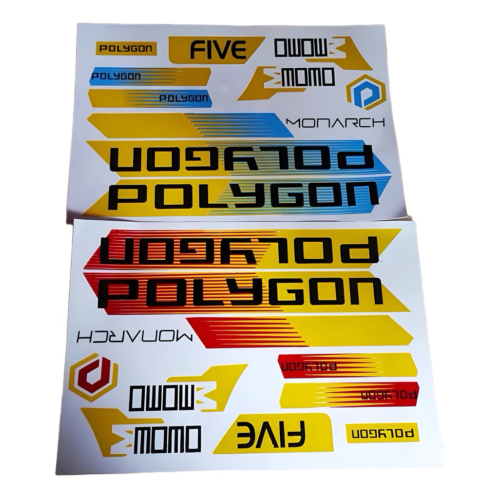 Stiker Sepeda Polygon Monarch Sticker Striping