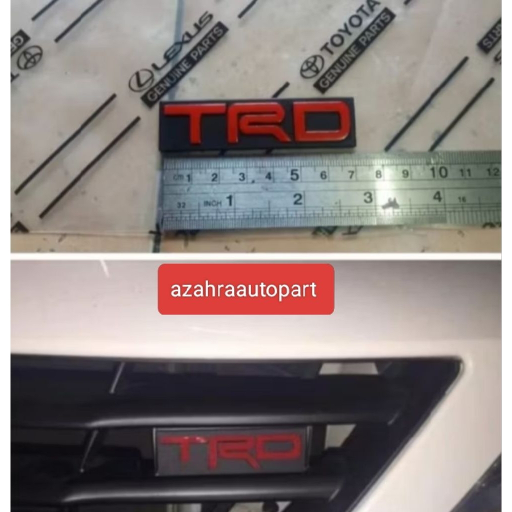 Emblem TRD grill Fortuner