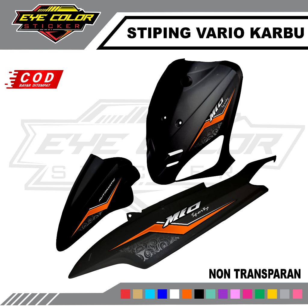 striping MIO SPORTY lis striping mio motif simple