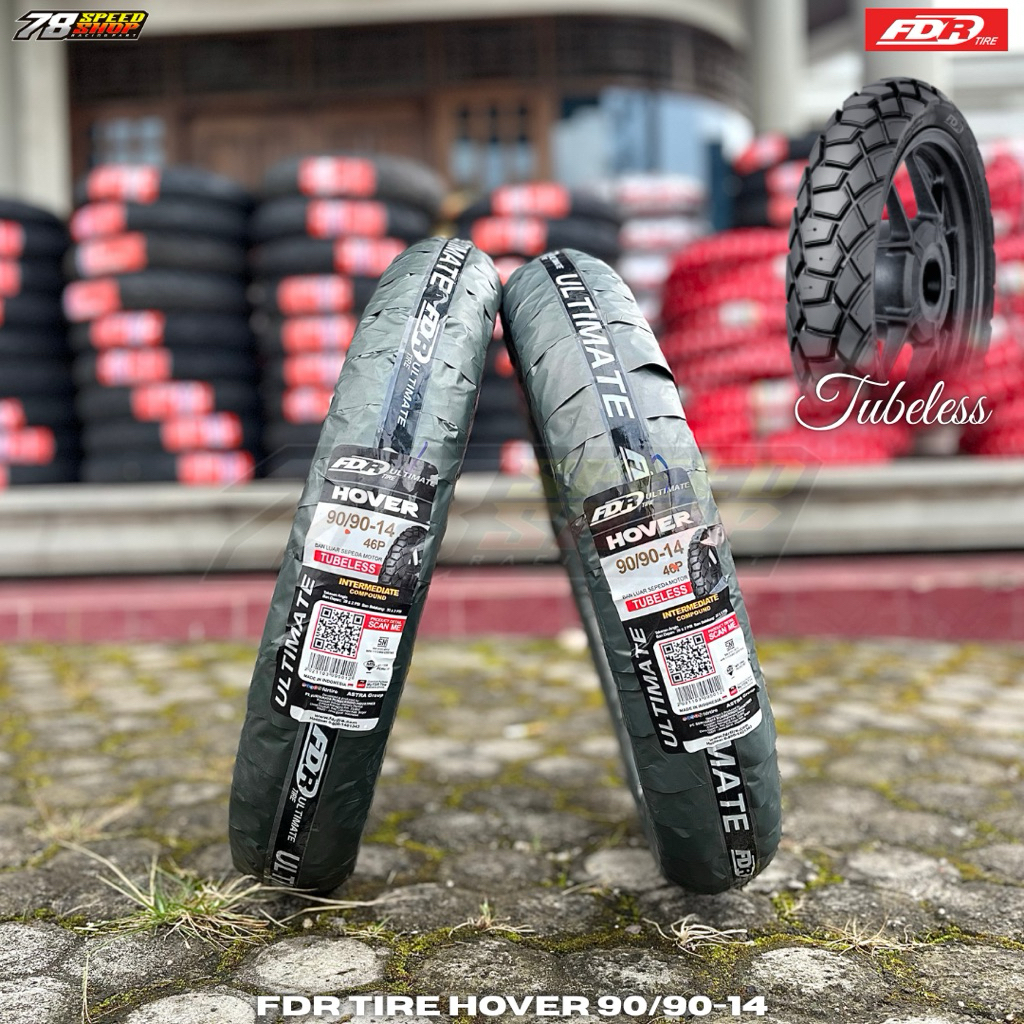 FDR TIRE Ban Luar FDR Tubeless Non Tubeless Ban FDR 80/90-14 130/70-17 120/70-17 110/70-17 140/70-14