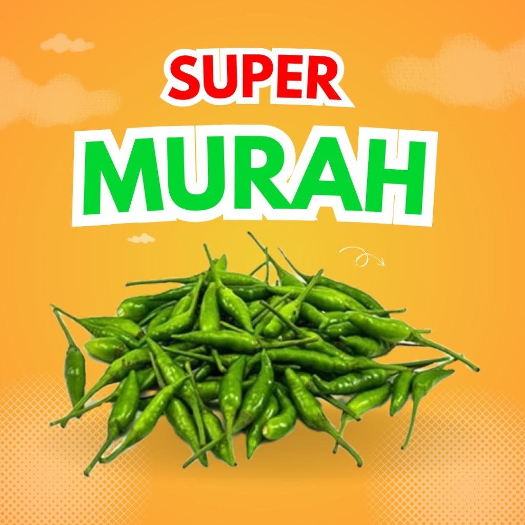 

Cabai Rawit Hijau Ori 500G/1Kg murah